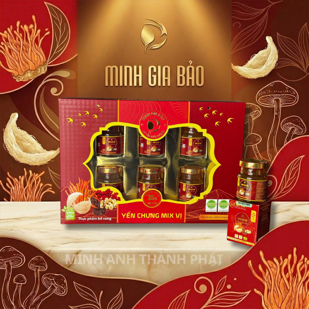 Xách 6 Yến chưng mix vị
